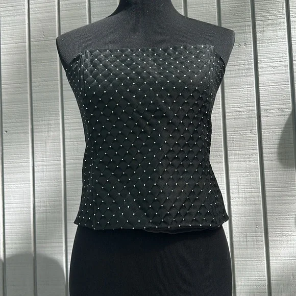 Vintage Jessica Scott McClintock Strapless Bustier Corset Top Prom Vintage 2000 - Picture 1 of 14